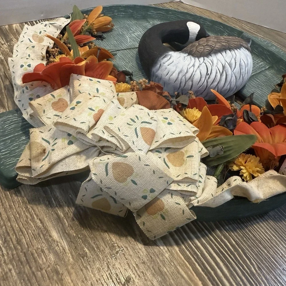 vintage‎ fall wall decor Canadian Geese Heavy Ceramic